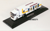 Herpa 188371 Mercedes-Benz Actros LH Koffer-Sattelzug 2a/2a, Spartherm, 1:87, OVP