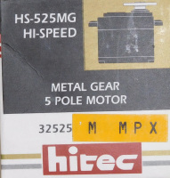 Hitec Servo HS-525MGB MPX Metallgetriebe Multiplex Anschluss