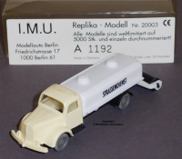 IMU 20003 H0 LKW Mercedes Benz L 5000 Sprengwagen, Strassendienst, limitiert, OVP