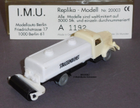 IMU 20003 H0 LKW Mercedes Benz L 5000 Sprengwagen, Strassendienst, limitiert, OVP