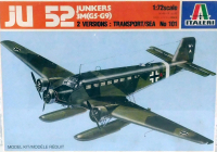 Italeri 101 M1:72 Junkers Ju-52 Sea/Transport 3m (G5-G9) Bausatz Originalverpackt, Versiegelt