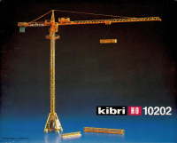 Kibri 10202 Bausatz 1:87 LIEBHERR Turmdrehkran