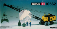 Kibri 10562 Bausatz 1:87 Schaufel Bagger MENCK, OVP