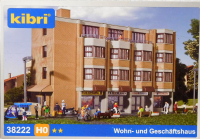 Kibri 38222 H0 Wohn- und Geschäftshaus, OVP