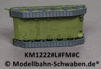 KoMo Minitank 1222 H0 Mittlerer Panzer T34/76, farblich modifiziert, Fertigmodell