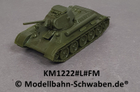 KoMo Minitank 1222 H0 Mittlerer Panzer T34/76, Fertigmodell