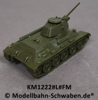 KoMo Minitank 1222 H0 Mittlerer Panzer T34/76, Fertigmodell