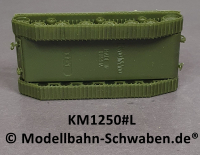 KoMo Minitank 1250 H0 Tank KW-1/1940, Red Army, Fertigmodell