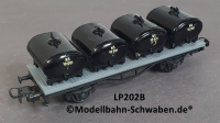 Liliput 202B H0 Behältertragwagen, 10 001, NS