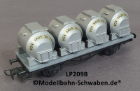 Liliput 209B H0 Behältertragwagen, Von Haus zu Haus, ÖBB