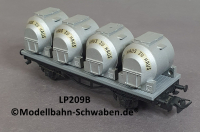 Liliput 209B H0 Behältertragwagen, Von Haus zu Haus, ÖBB