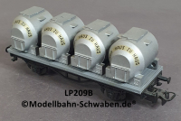 Liliput 209B H0 Behältertragwagen, Von Haus zu Haus, ÖBB