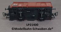 Liliput 21400 H0 Gedeckter Güterwagen m.Bremserhaus, BN 113214, DB, OVP