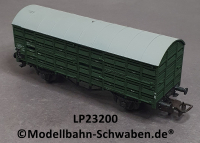 Liliput 23200 H0 Verschlagwagen, grün, BN 332 237, DB