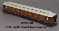 Liliput 26600 H0 Schlafwagen, BN 1660 A, braun, CIWL