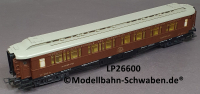 Liliput 26600 H0 Schlafwagen, BN 1660 A, braun, CIWL