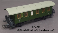 Liliput 270 H0 Personenwagen Donnerbüchse 2.Kl., BN 81270