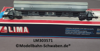 Lima 303571 H0 Schwenkdach- /Schotterwagen, grau, DB, OVP