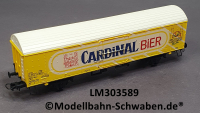Lima 303589 H0 Kühlwagen Cardinal Bier, DB, OVP