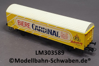 Lima 303589 H0 Kühlwagen Cardinal Bier, DB, OVP