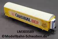 Lima 303589 H0 Kühlwagen Cardinal Bier, DB, OVP