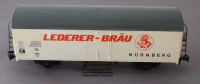 Lima Spur 0, Kühlwagen Lederer-Bräu Nürnberg, DB, Länge 255