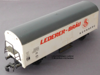 Lima Spur 0, Kühlwagen Lederer-Bräu Nürnberg, DB, Länge 255