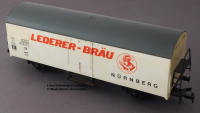 Lima Spur 0, Kühlwagen Lederer-Bräu Nürnberg, DB, Länge 255