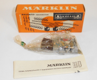 Märklin 0223 H0 Bausatz Inneneinrichtung graue Bänke, Figuren, OVP