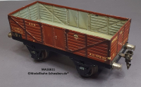 Märklin 16611 Spur 1, Offener Güterwagen, rotbraun, 200 mm