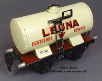 Märklin 16740 Spur 0, Kesselwagen Leuna, Deutsches Benzin, Weiss