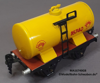 Märklin 16740 Spur 0, Kesselwagen Shell, Gelb