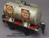 Märklin 16740 Spur 0, Kesselwagen Standard/Esso, silbergrau