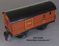 Märklin 17220 Spur 0, Blech Gepäckwagen, rotbraun