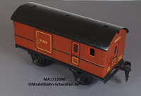 Märklin 17220 Spur 0, Blech Gepäckwagen, rotbraun