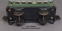 Märklin 17230 Spur 0, Blech Personenwagen 2./3. Kl., Grün, 145 mm
