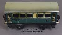 Märklin 17250 Spur 0, Blech Personenwagen 2./3. Kl., Blau, 165 mm