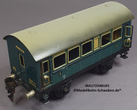 Märklin 17250 Spur 0, Blech Personenwagen 2./3. Kl., Blau, 165 mm