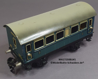 Märklin 17250 Spur 0, Blech Personenwagen 2./3. Kl., Blau, 165 mm