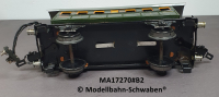 Märklin 17270B Spur 0, Blech Personenwagen 3. Kl., Donnerbüchse, grün, Beleuchtung, DRG, OVP