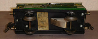 Märklin 17320B Spur 0, Blech lithographiert, Gepäckwagen, grün, Zugschluss Beleuchtung