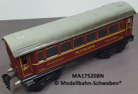 Märklin 17520 Spur 0, Blech, Speisewagen MITROPA, 4-achsig, braun, OVP