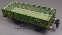 Märklin 17610 Spur 0, Blech Offener Güterwagen, grün, Länge 165 mm