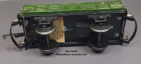 Märklin 1761K0 Spur 0, Blech Offener Güterwagen,autom.Kupplung, grün, Länge 165 mm