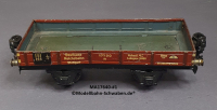 Märklin 1764 Spur 0, Niederbordwagen, ab ca. 1931