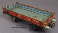 Märklin 1764 Spur 0, Niederbordwagen, ab ca. 1931