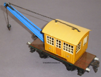 Märklin 17680 Spur 0, Blech Kranwagen m.Kranhaus, Bauzeit 1933 bis 1937