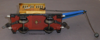 Märklin 17680 Spur 0, Blech Kranwagen m.Kranhaus, Bauzeit 1933 bis 1937