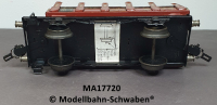 Märklin 17720 Spur 0, Blech, Rungenwagen, BrHs, bel.m.Holz, rotbraun, DR, Länge 165 mm