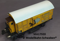 Märklin 1792 Spur 0, Blech, Gedeckter Güter-/Bananenwagen, FYFFES, hochgesetztes Brhs.,185 mm, Schiebetüren